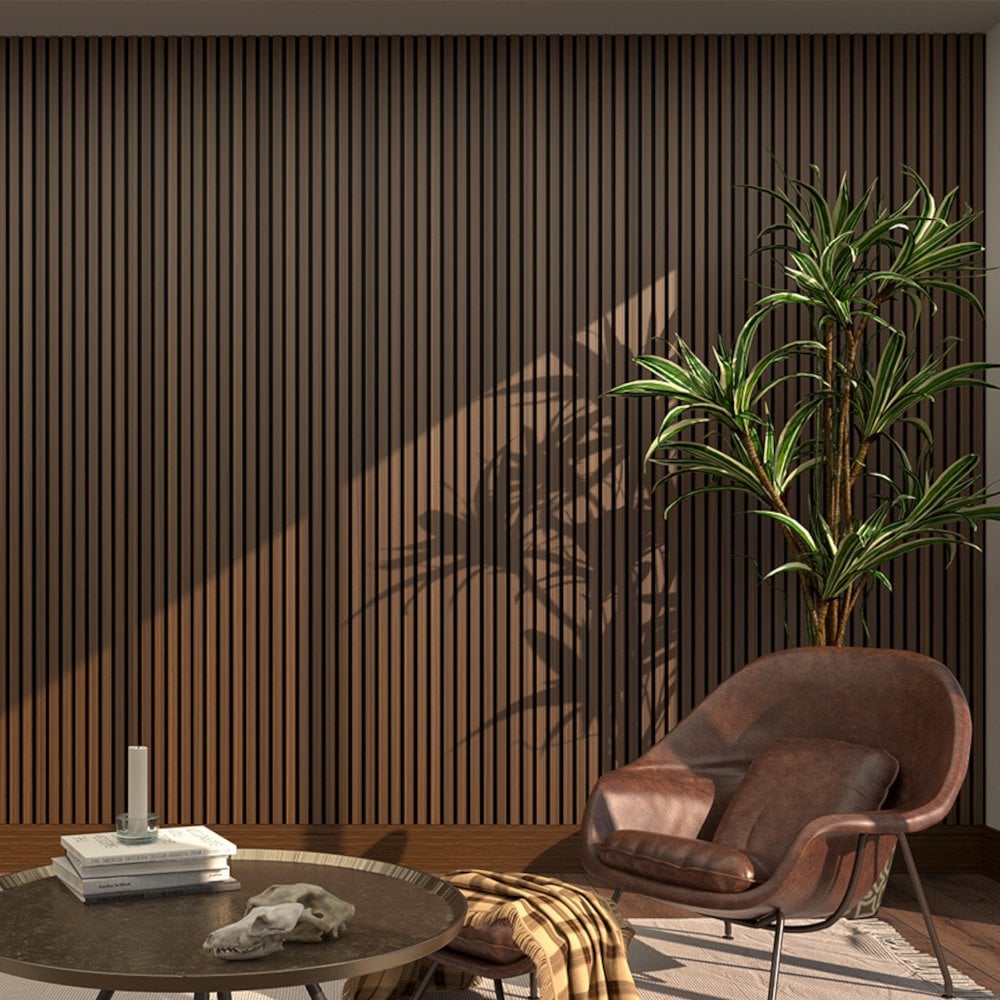 Brown Wall Panelling