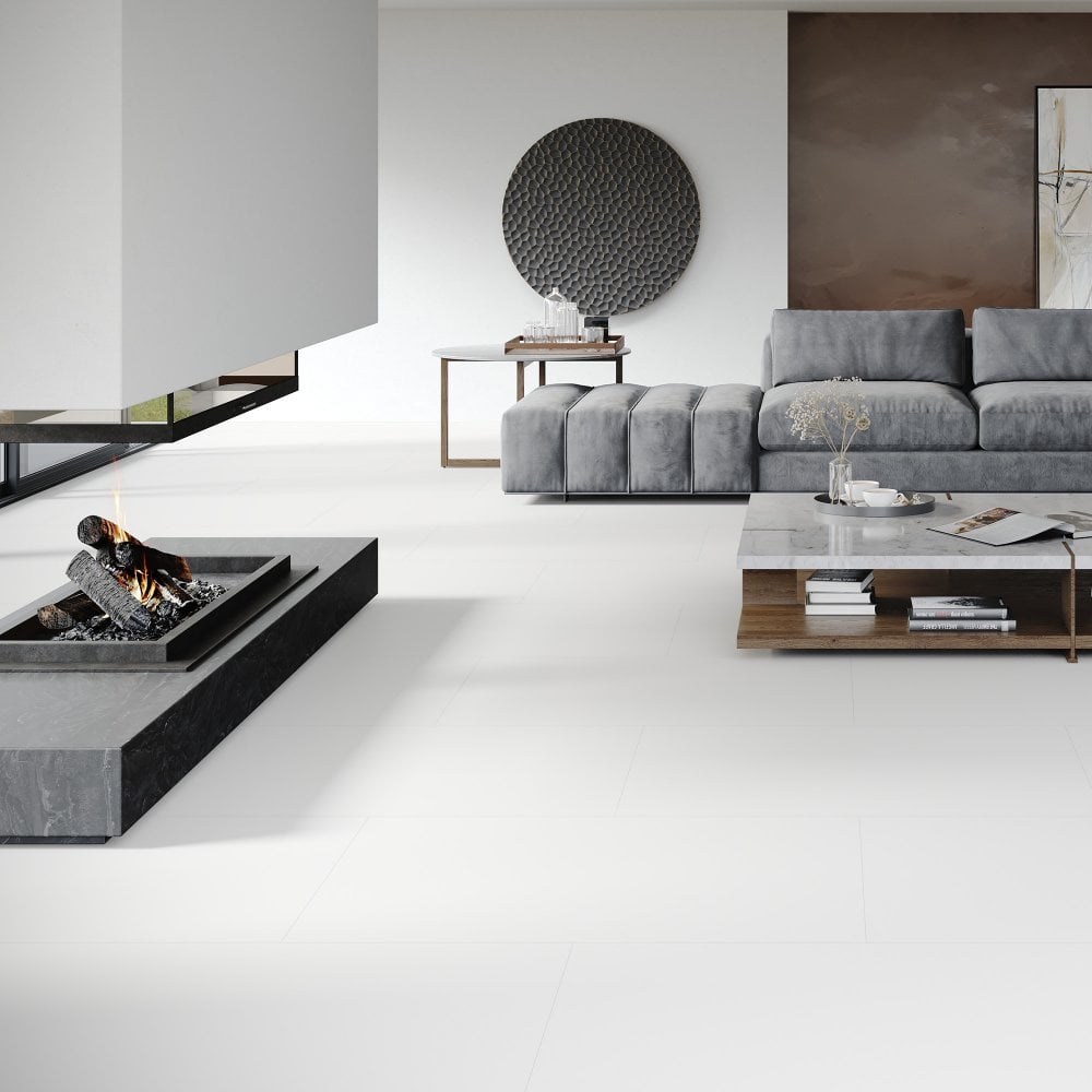 White Laminate Flooring