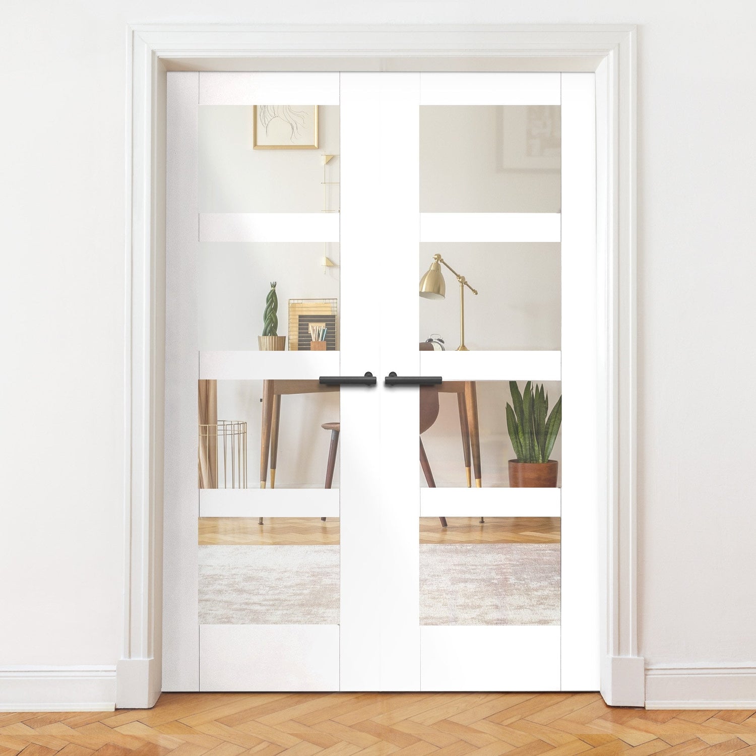 40mm Internal Glazed Doors