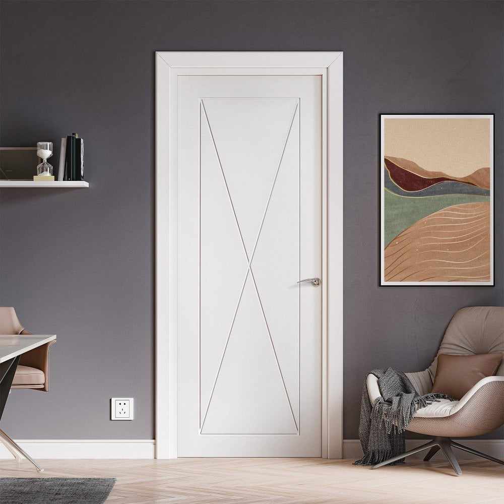 White Fire Doors
