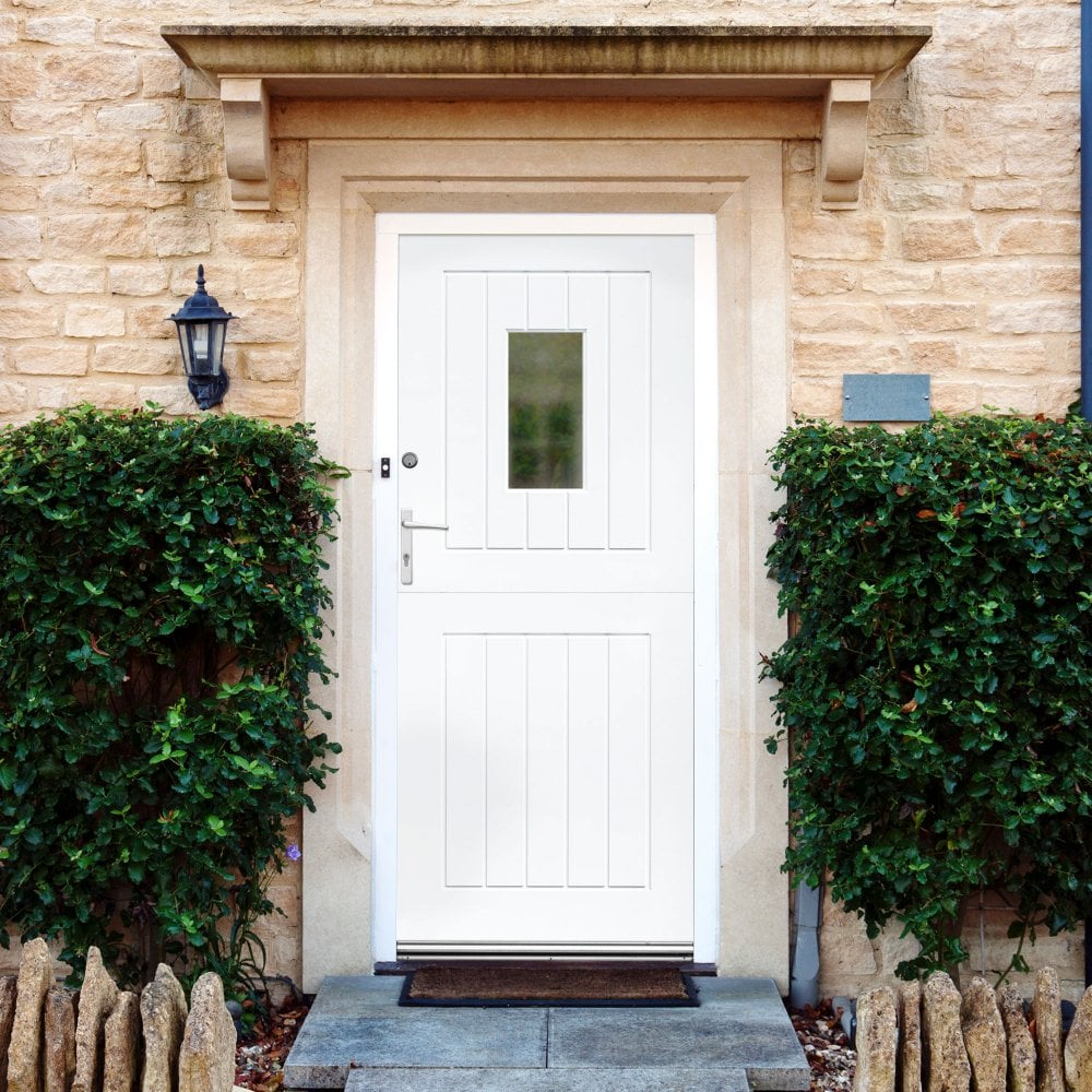 External White Doors