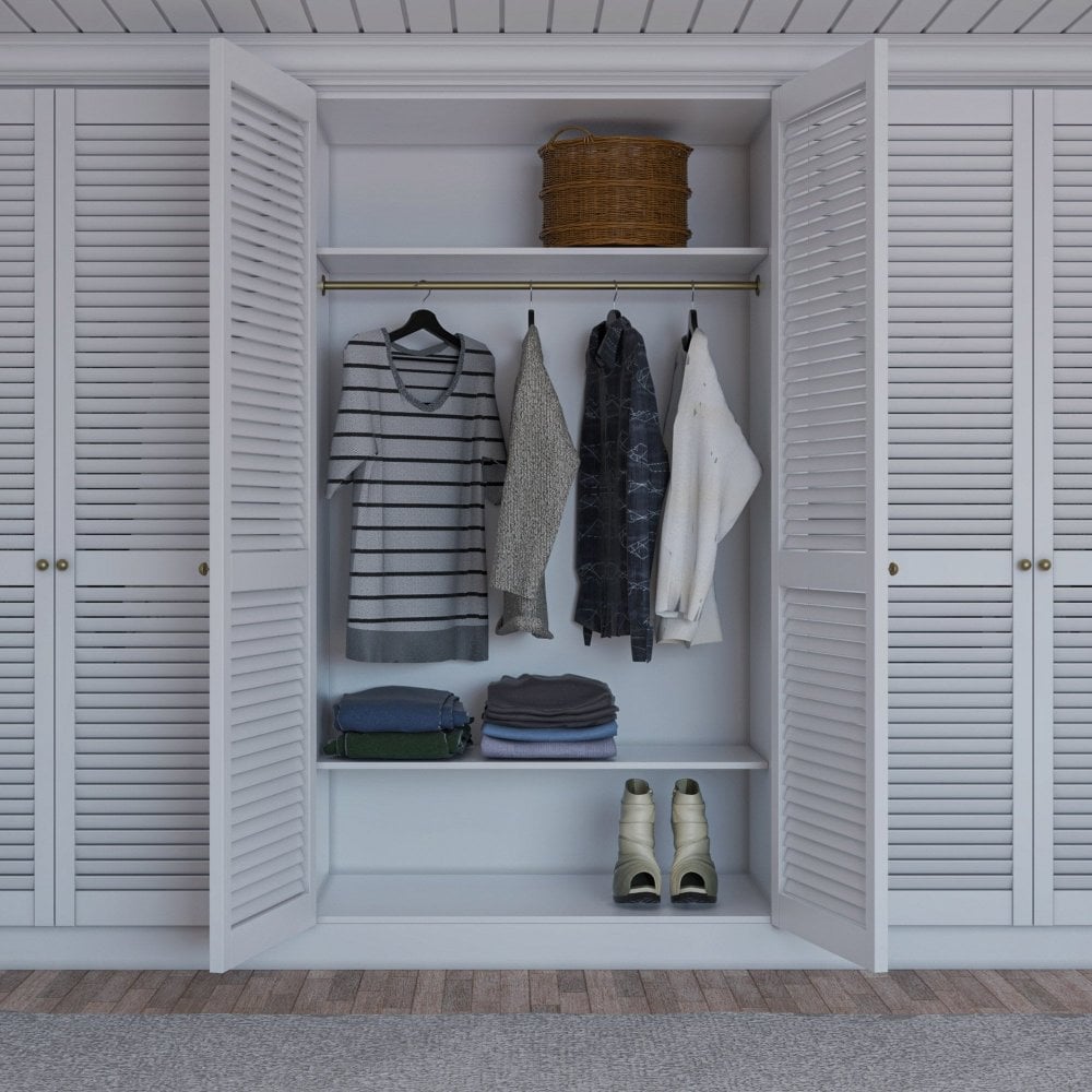 Painted Louvre Doors