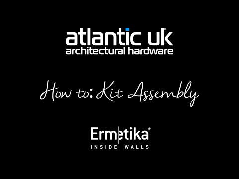 Jet Black Internal Fully Finished Industrial Studio 1 Light Clear Glass Classic Framed Pocket Door Set (120846)