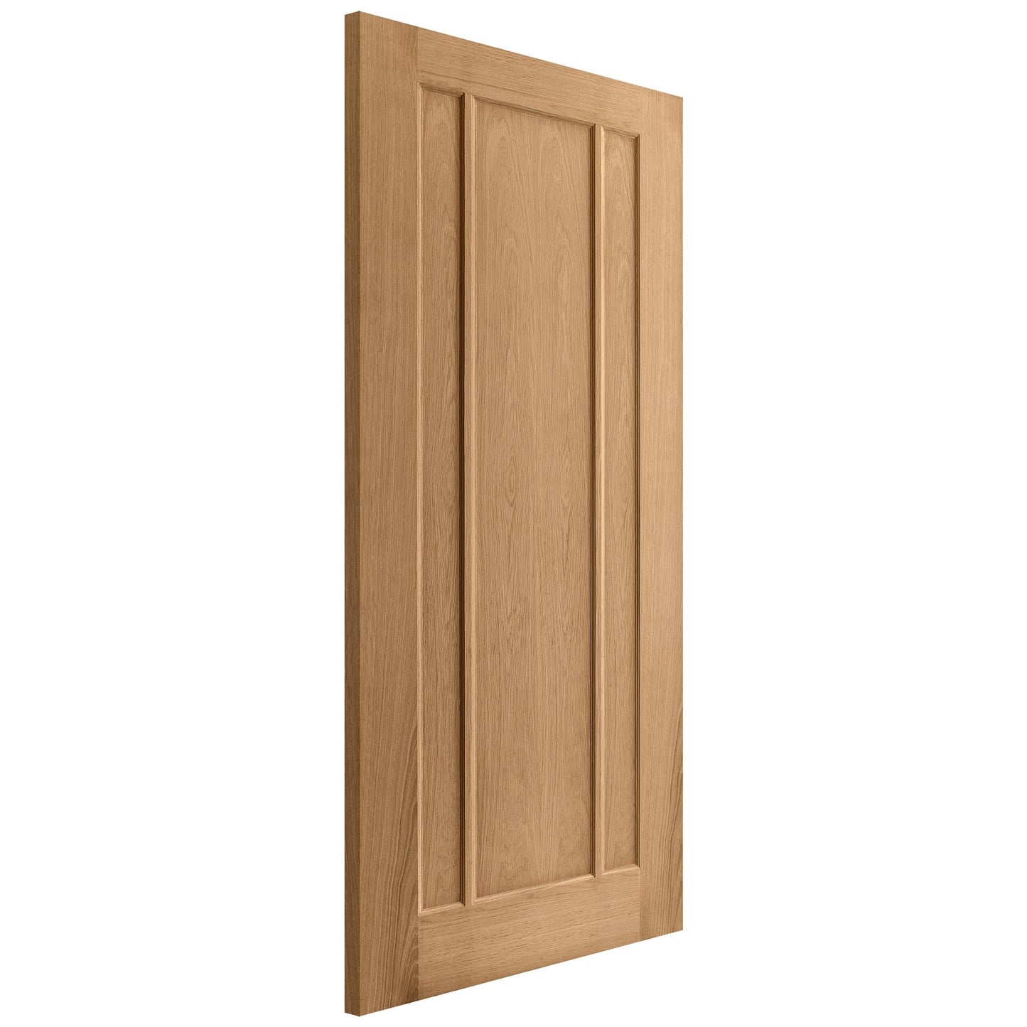 Oak Internal Unfinished Toledo 3 Panel FD30 Fire Door (51748)