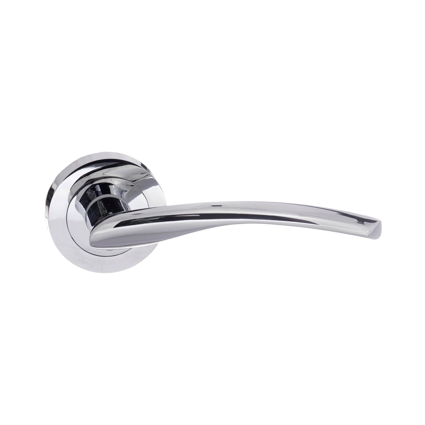 Status Arizona Round Lever Door Handle - Polished Chrome (52188)
