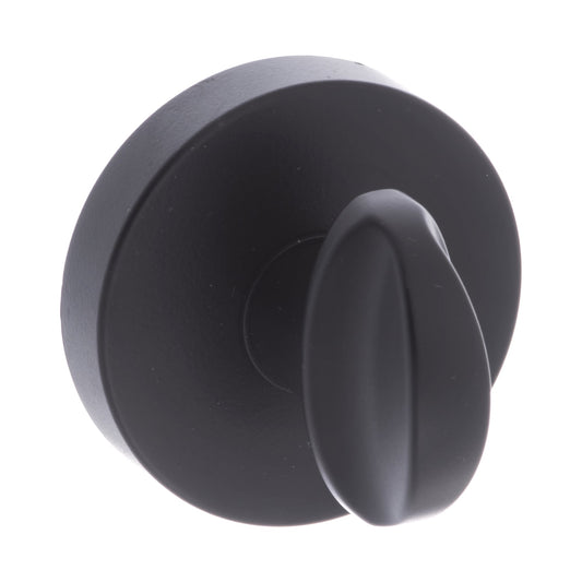 Forme Designer Round WC Turn & Release - Matt Black (52070)
