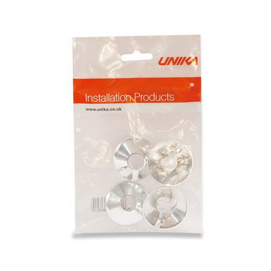 Chrome Pipe Rose 4pk (74792)