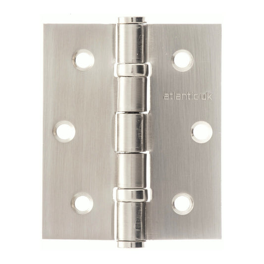 76mm (3'') Ball Bearing Hinge Pair - Satin Nickel (52266)