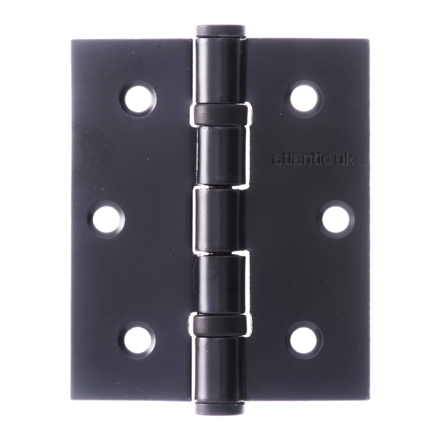 76mm (3'') Ball Bearing Hinge Pair - Matt Black (67882)