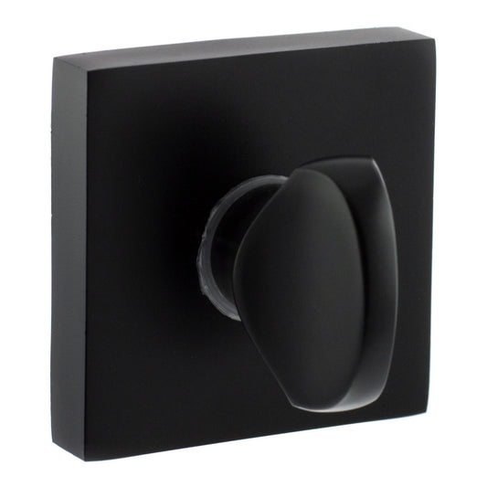 Status Square WC Turn & Release - Matt Black (77213)