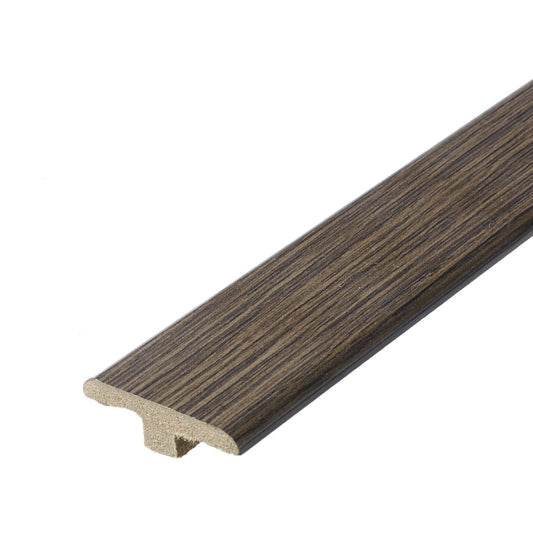 Walnut - 1m Laminate Connecting Profile Door Bar (84939)