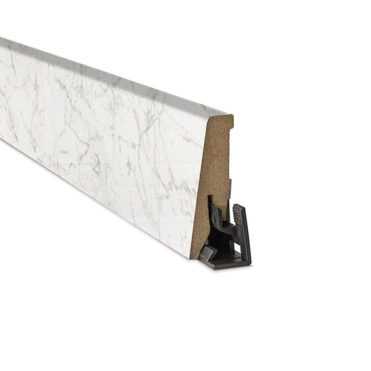 Carrara Marble - 2.4m Skirting Board High Gloss Skirting Board (87763)