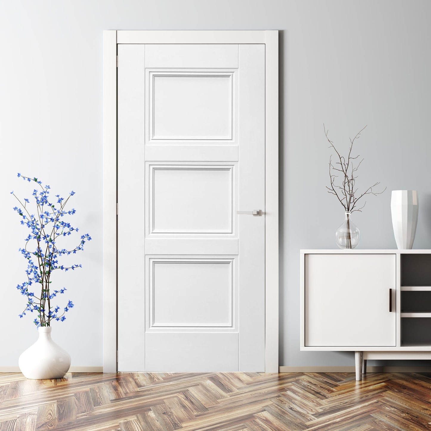 White Internal Primed Elegance Ripley Door (88071)