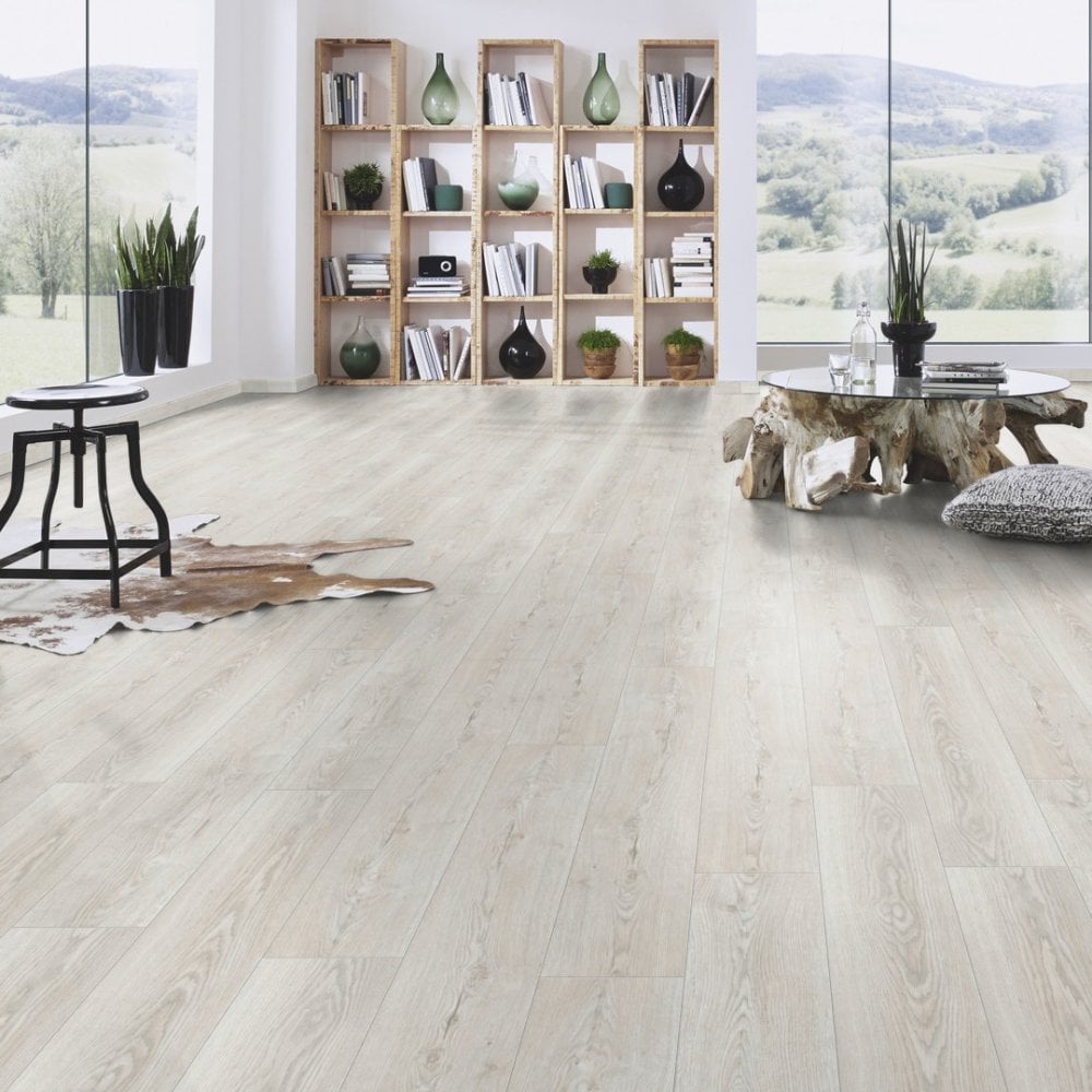 Misty Sterling - Supernatural Classic 8mm Embossed Laminate Flooring (108463)