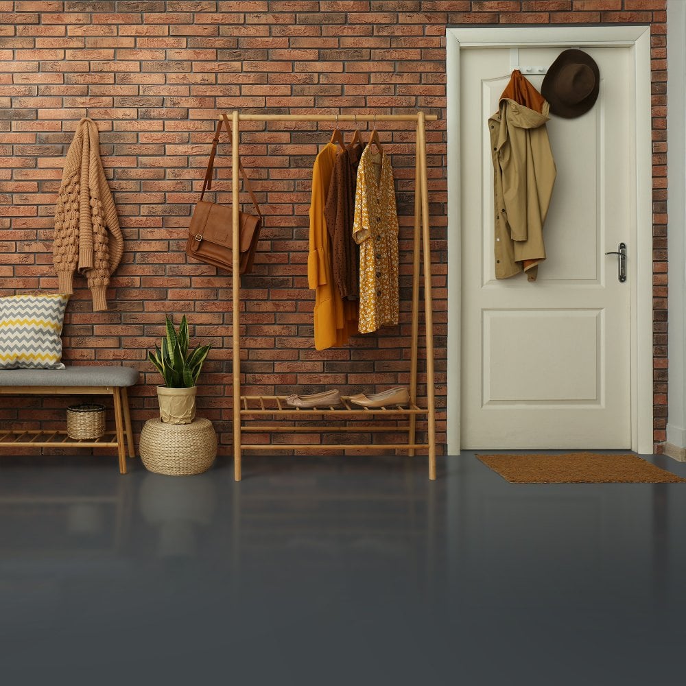 Bassalt Grey - Lustre Flawless 8mm High Gloss Laminate Flooring (108415)