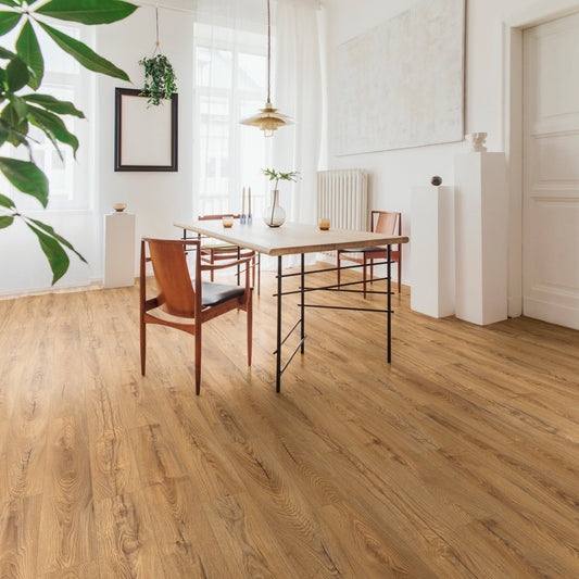 Inca Carpenter Oak - Vintage Classic 10mm Handscraped Laminate Flooring (108476)