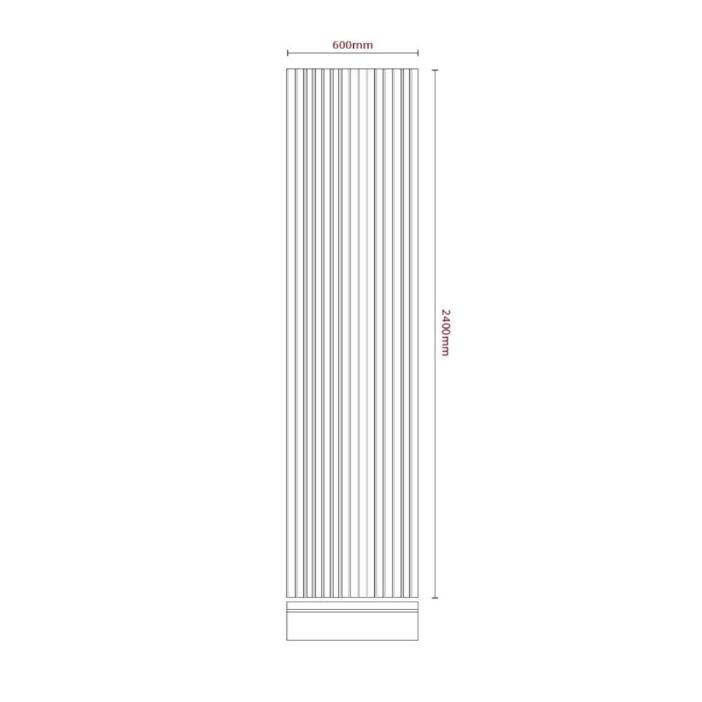 Light Grey - Immersive Acoustic 21mm Fully Finished Wall Panelling (116636)