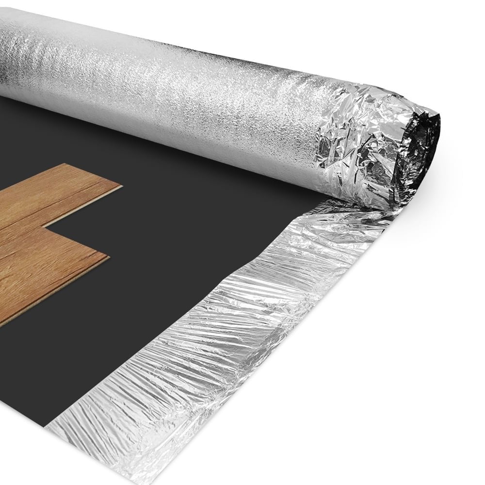 3mm Combi Silver Wood and Laminate Flooring Underlay (118997)