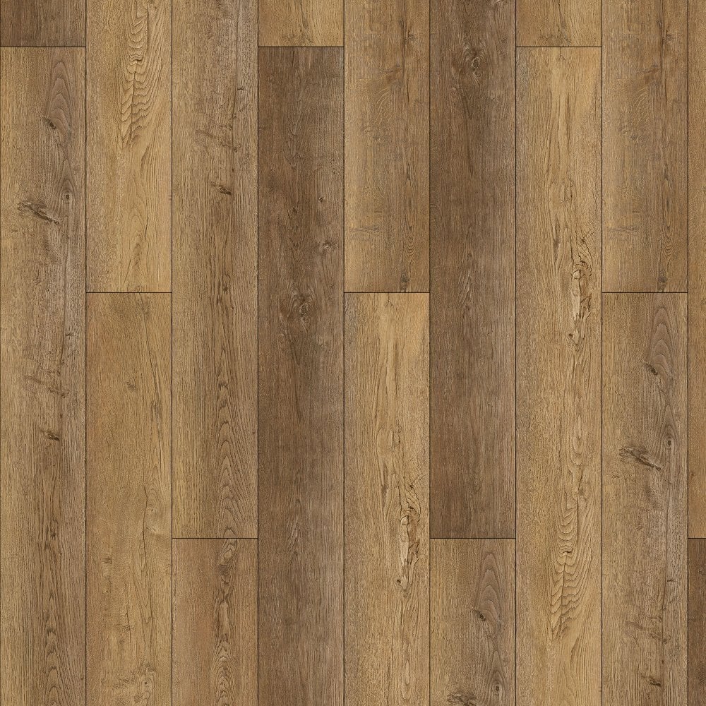 Liberty Floors | 5mm Luxury Farmhouse Oak Engineered Sample - SKU-305100 - SPC-LSP-003