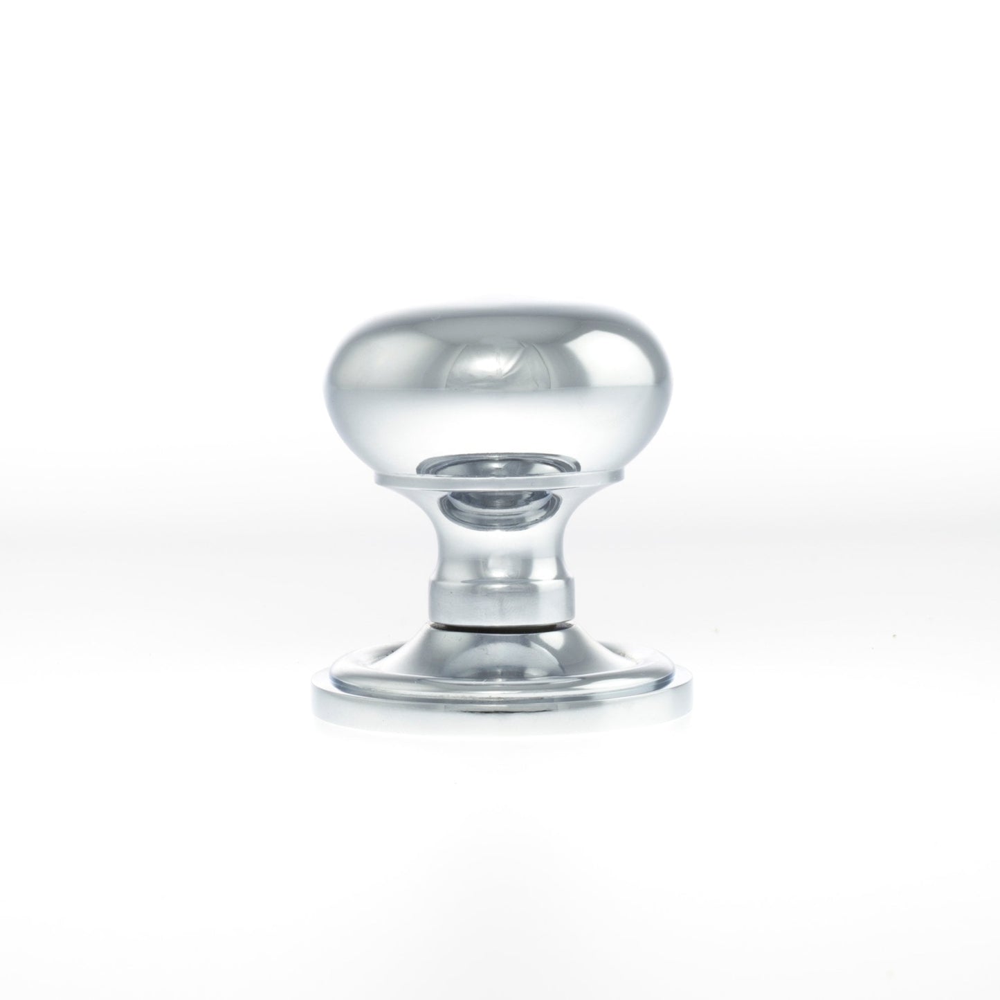 Old English Harrogate Mushroom Round Mortice Door Knob - Polished Chrome (119758)