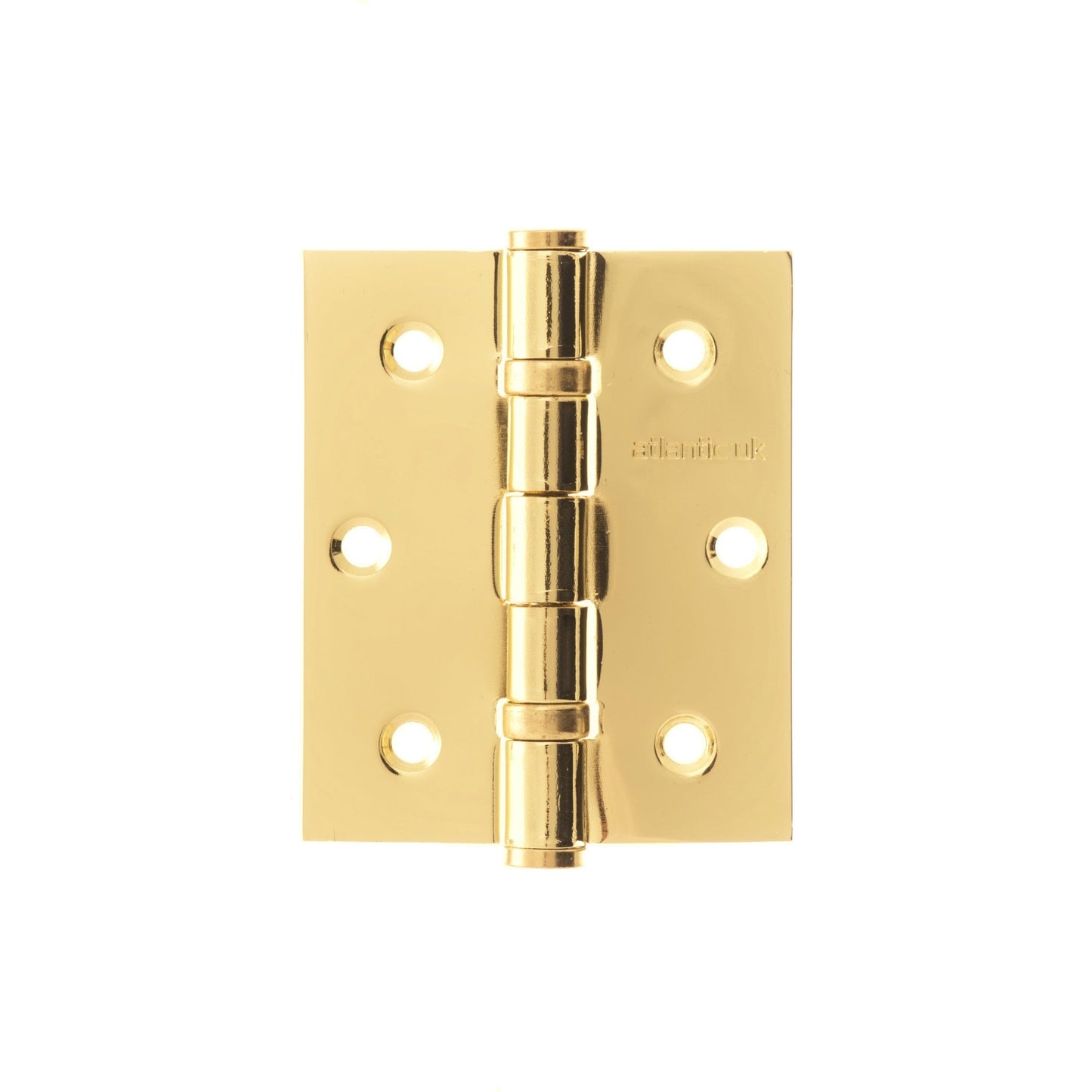 76mm (3'') Ball Bearing Hinge, Polished Brass (52258)