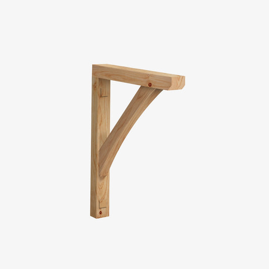 Single Gallows Pine Porch Bracket (74197)