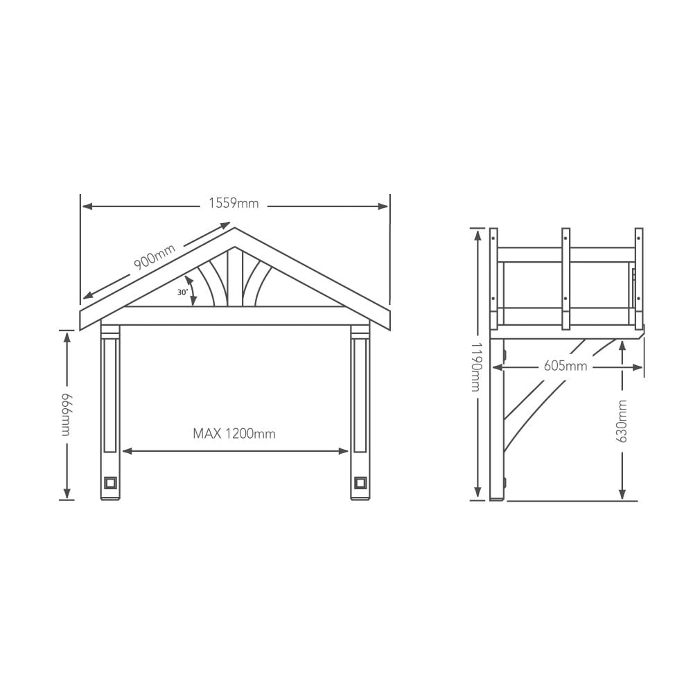Apex Porch Canopy (74198)