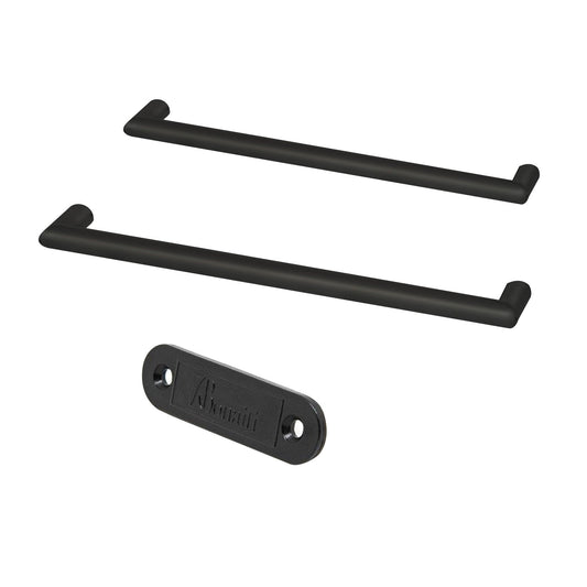 Studio Matt Black Round Pull Handle Pack (115267)