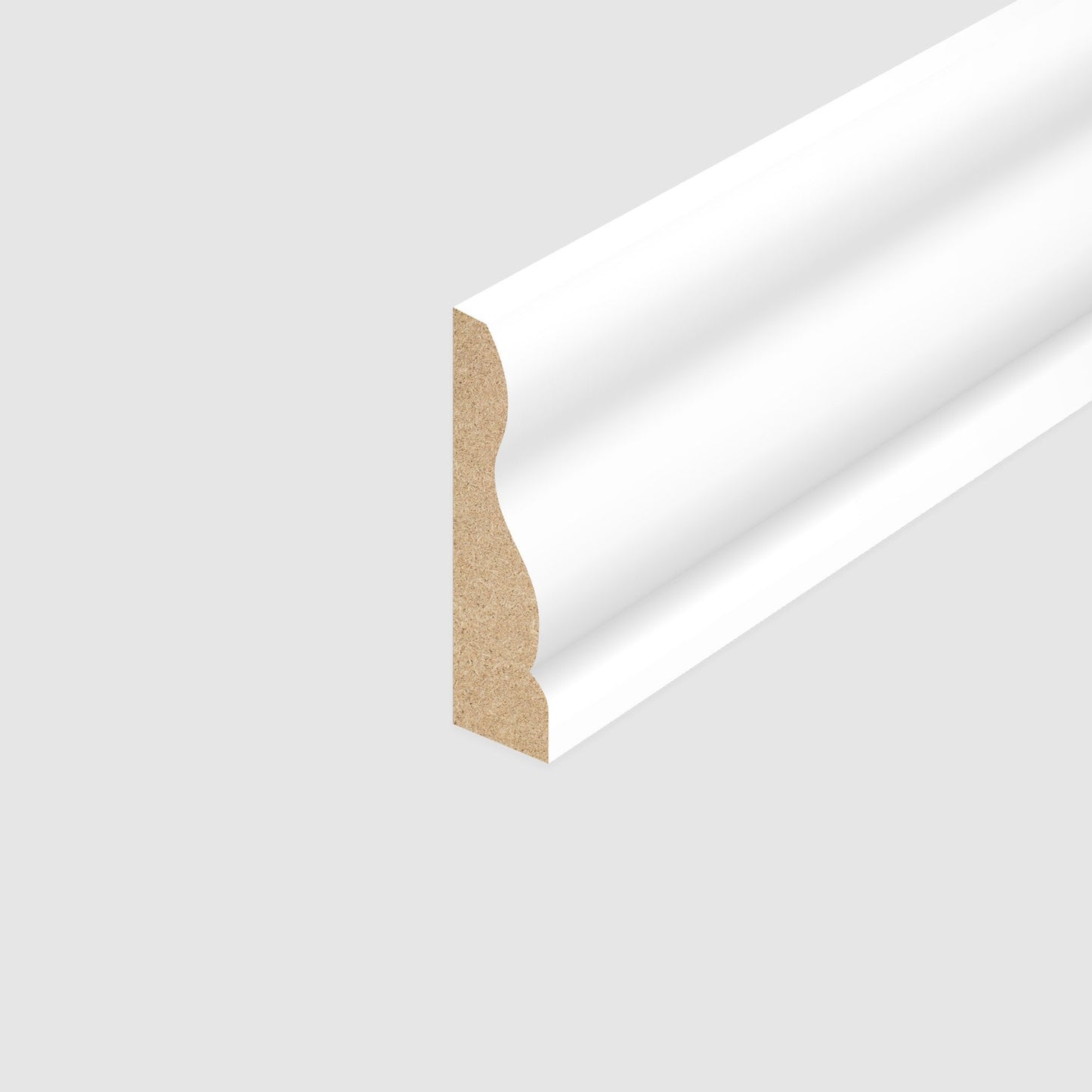 White Primed 2.1m Ogee Architrave Pack (120316)