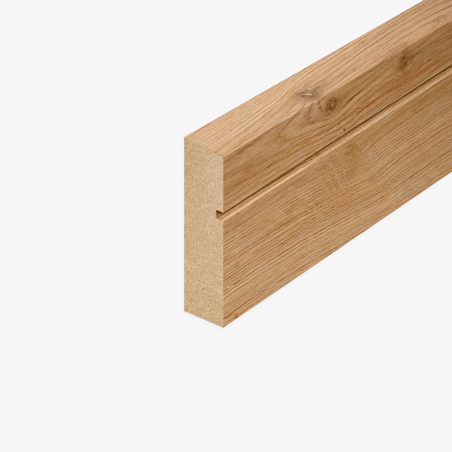 Oak Fully Finished 2.1m Grooved Shaker Architrave Pack (120313)