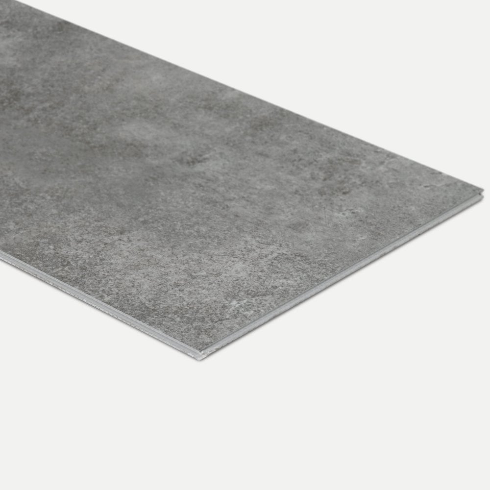 Liberty Floors | Concrete Grey - Lifestyle Plus Tile 5mm Luxury Rigid Core Vinyl Sample - SPC-LSPT-005 - SKU-324568