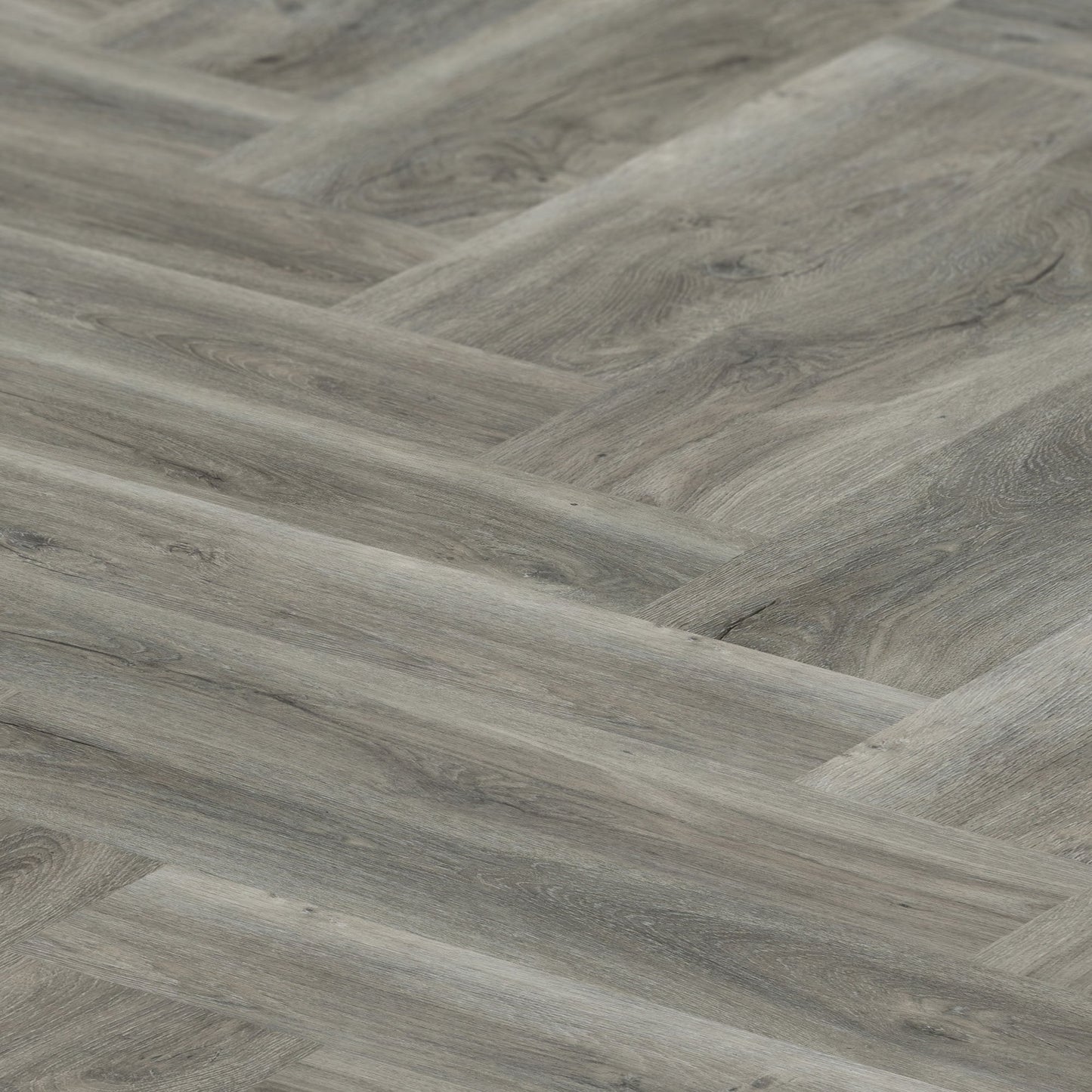 Liberty Floors | Lifestyle 5.5mm Herringbone Signature Grey Luxury Rigid Vinyl Sample - SKU-324720