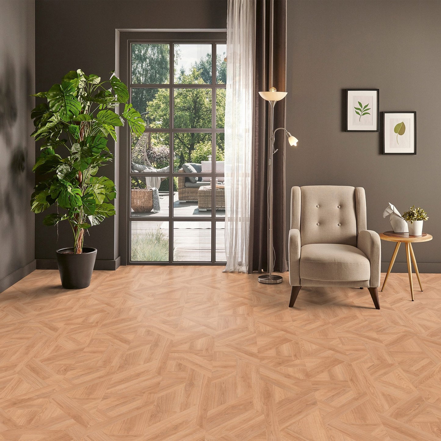 Kaindl | AQUApro Oak Milano Elegant Aurelia 8mm Laminate Sample (SKU-342175)