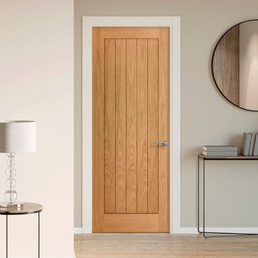 White Oak Internal Fully Finished Oregon Cottage Door (121759)