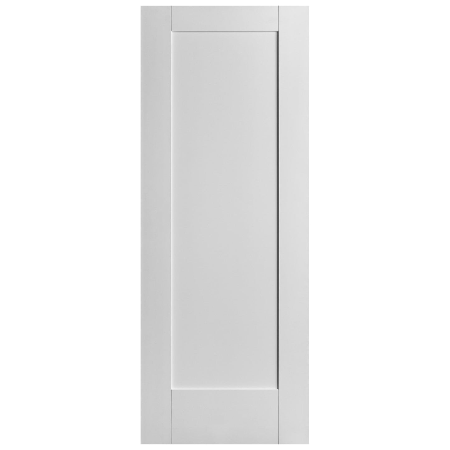 White Internal Primed 1 Panel Shaker Door (121747)