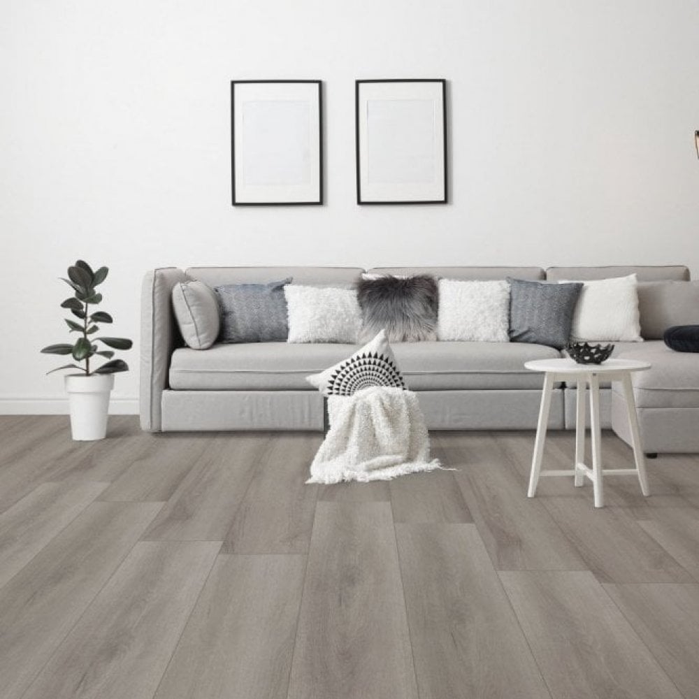 Pristine Ivory Oak - Comfort Luxe Ultra 12mm Laminate Sample (SKU-343974)