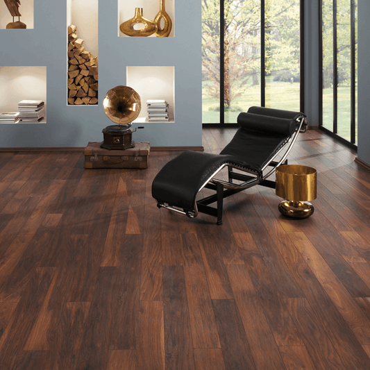 Red River Hickory - Atlantic 10mm Handscraped Moisture Resistant Laminate Flooring (122437)