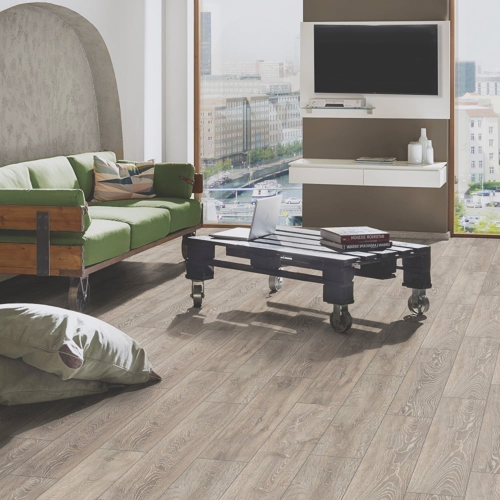 Krono Original | Boulder Oak - Eurohome Vario+ 12mm Laminate Sample - 5542 (SKU-344624)