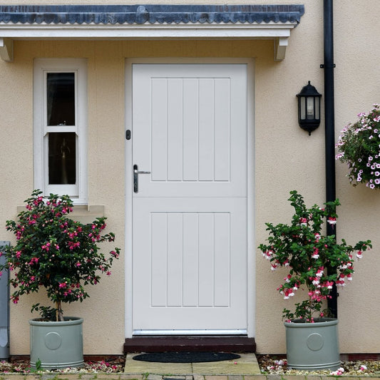 External White Painted Composite Stable Door (121037)
