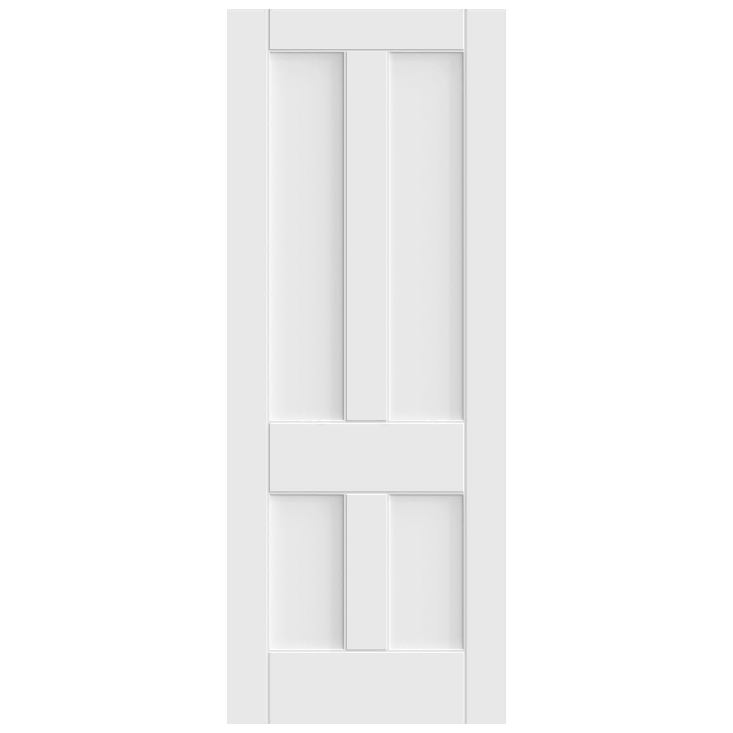 White Internal Primed Deco 4 Panel Door (121736)
