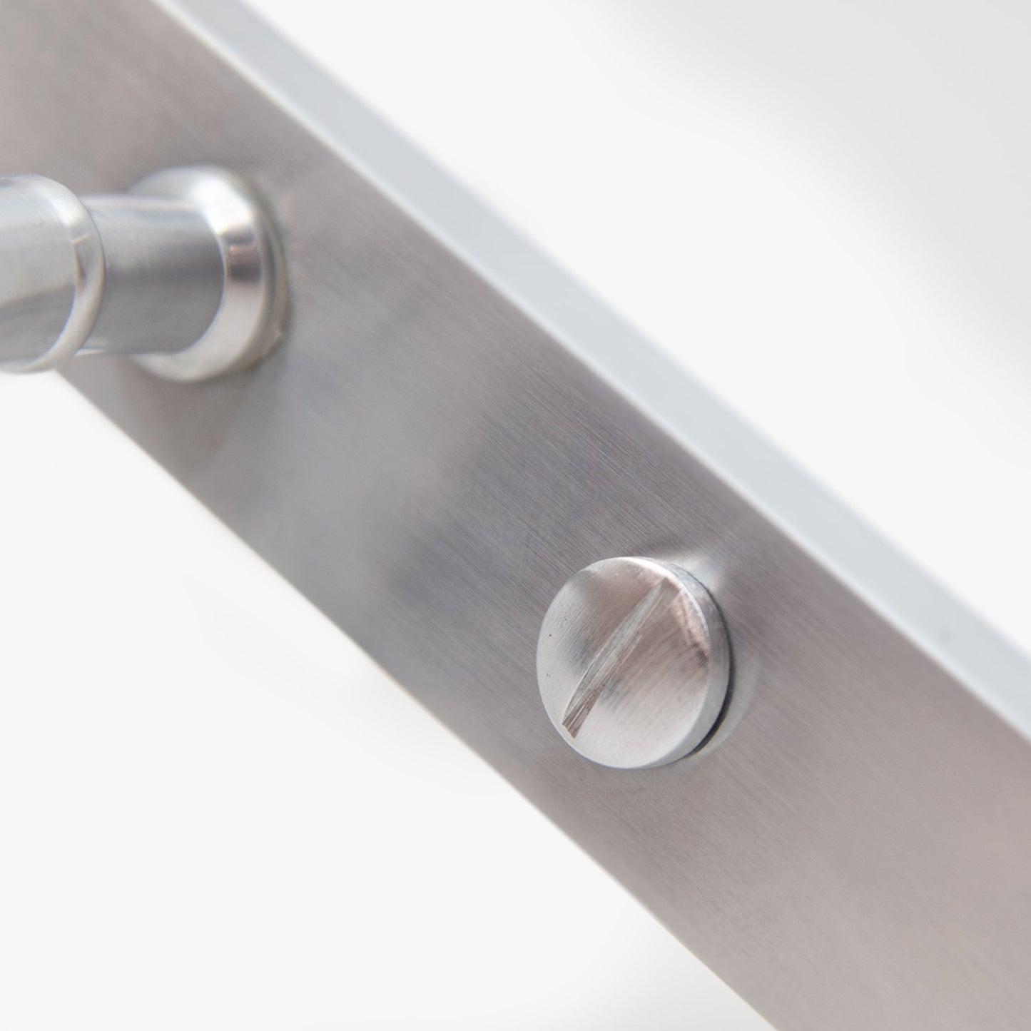 Palace Lever on Backplate Bathroom Door Handle Set - Satin Chrome (122277)