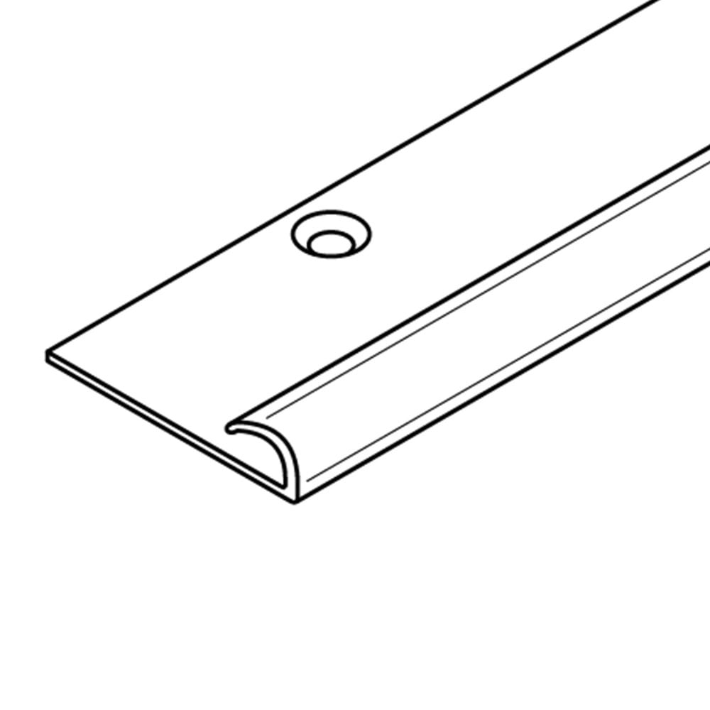 Lustre End Trim - For SPC Wall Panels (122683)
