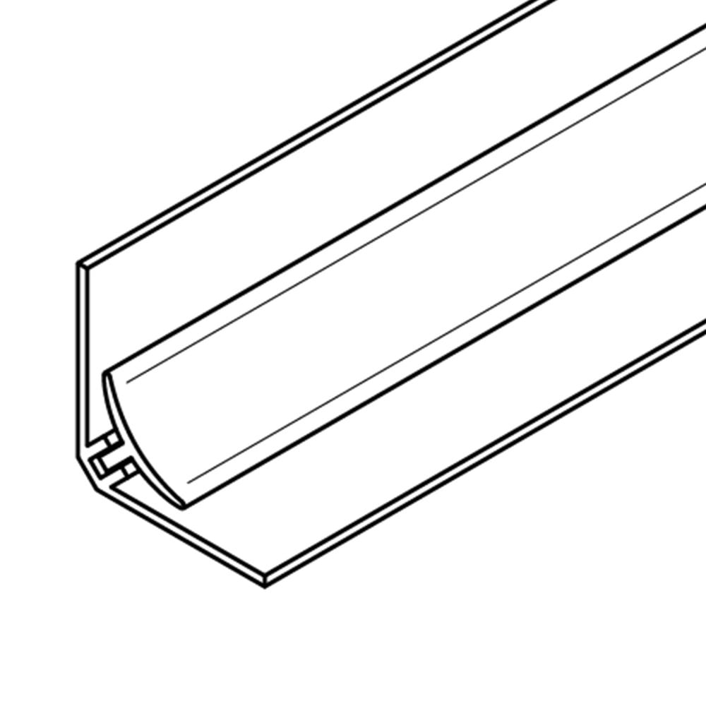 Lustre Inner Corner Trim - For SPC Wall Panels (122681)
