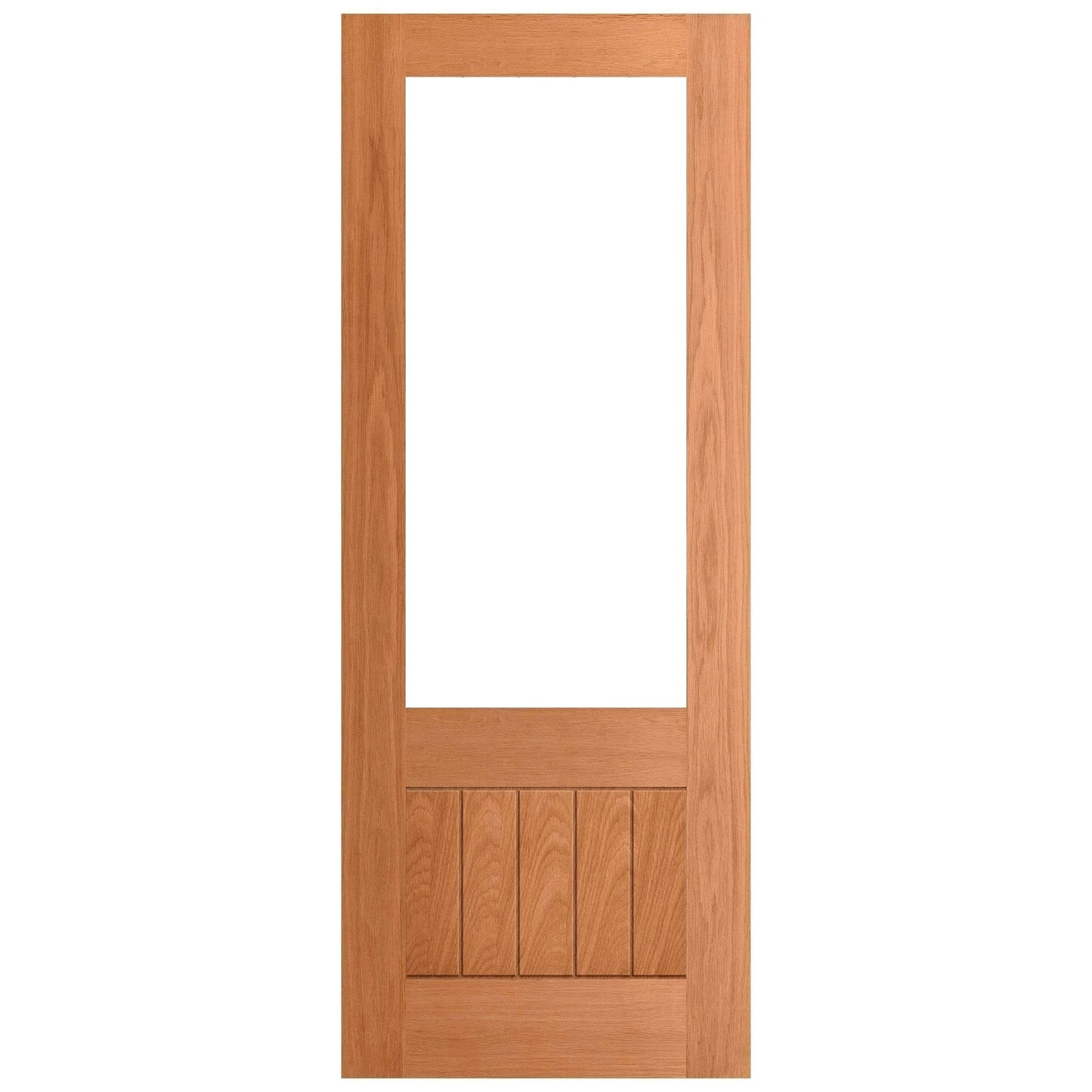 Oak Internal Fully Finished Malton 1 Light Clear Glass FD30 Fire Door (121946)