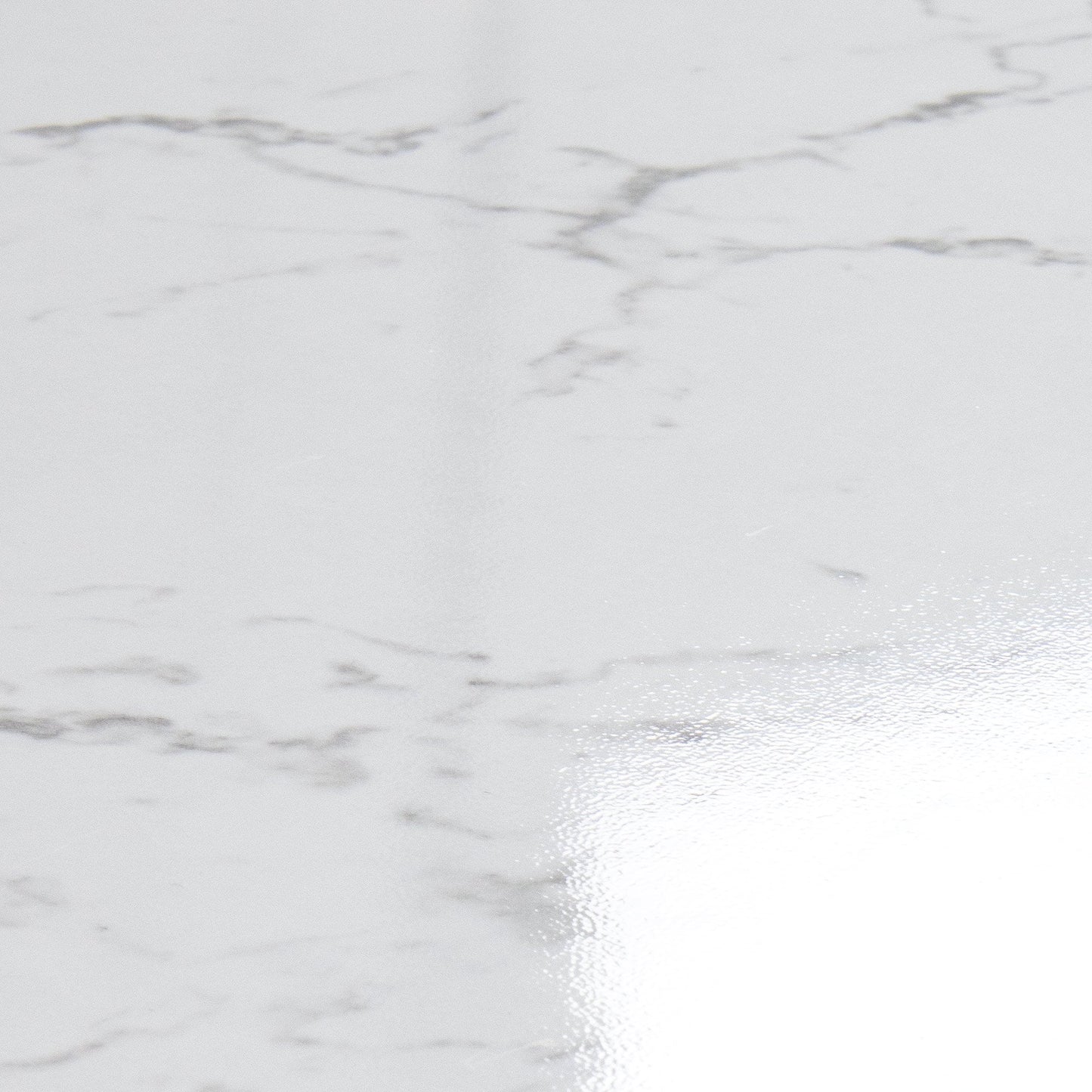 Carrara Marble - Lustre Stone 8mm High Gloss Laminate Flooring (90003)