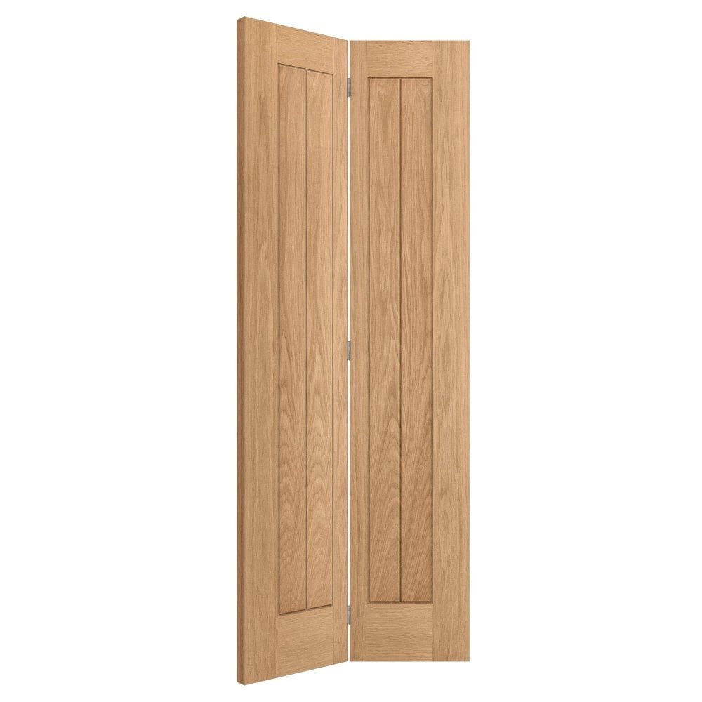 White Oak Unfinished Internal Cottage Bi-fold Door (121776)