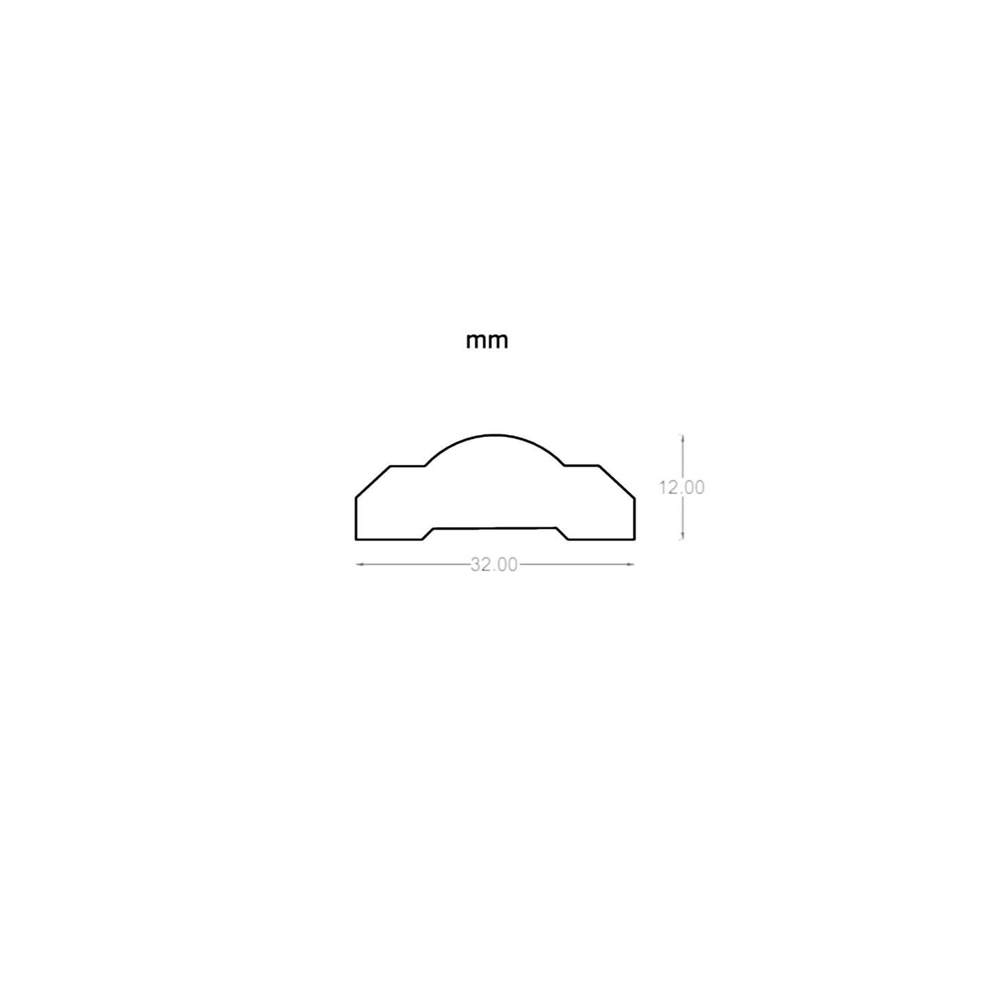 White - Painted Medium Wall Panelling Kit (123771)