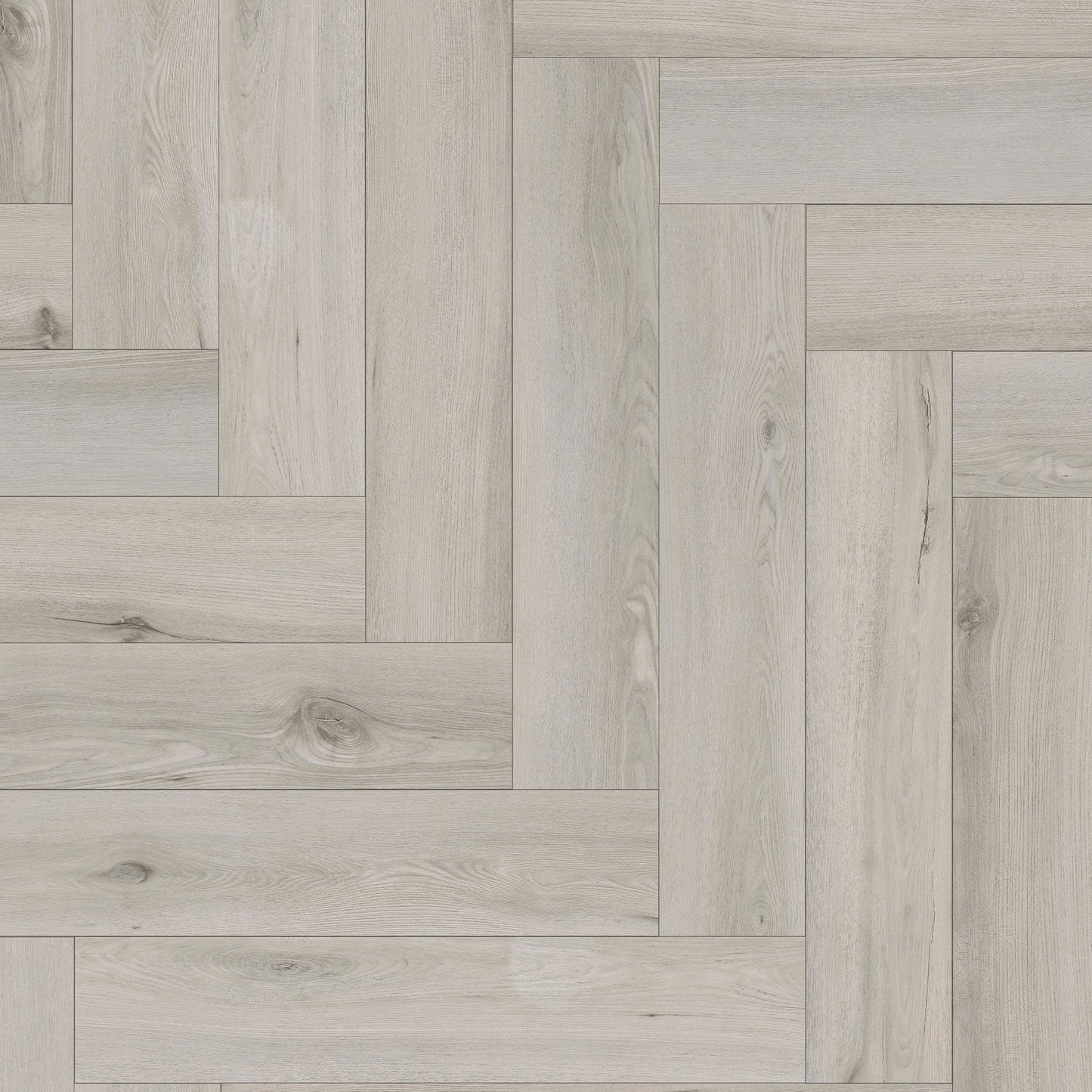 Leader-Tec | Merritt Oak - Prime Herringbone SPC 5mm Rigid Core Vinyl Sample - EWH-3985-HB (SKU-345244)