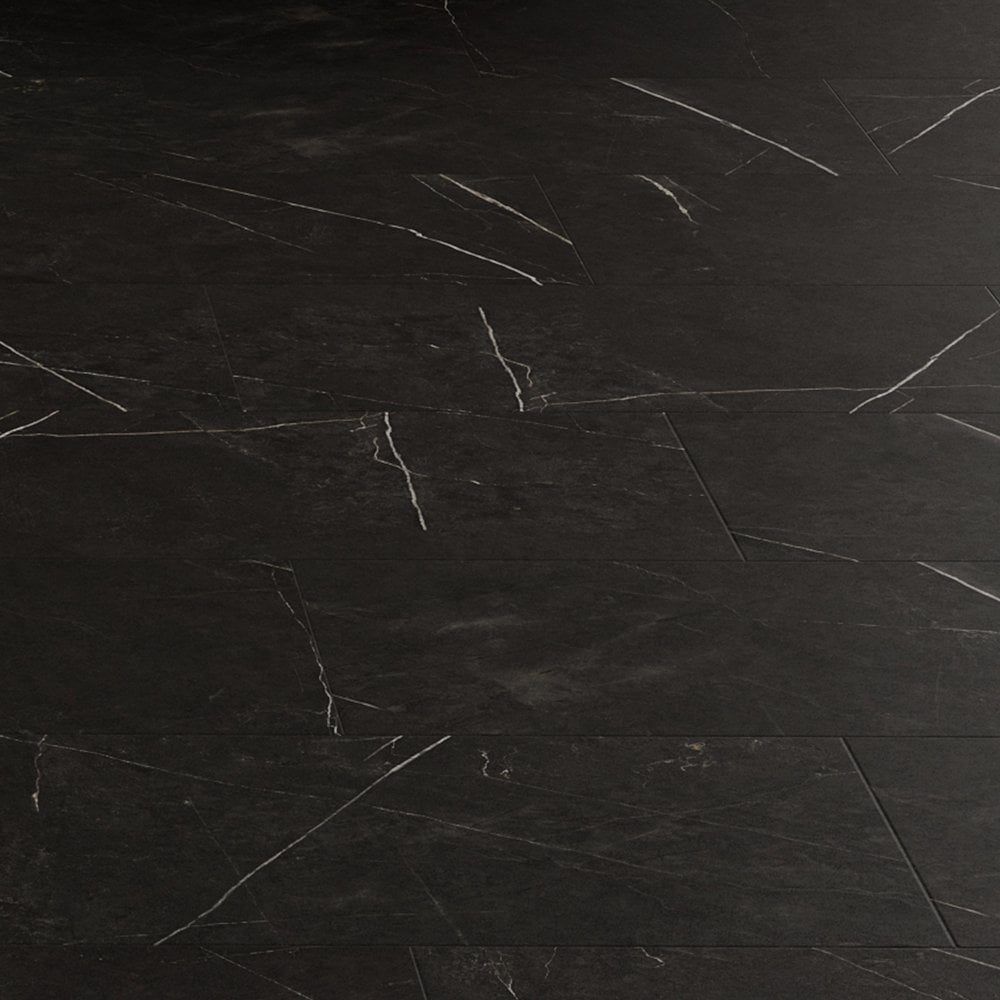 Leader-Tec | Black Marble - Prime+ Tile SPC Rigid Core Vinyl Sample - LT-3993 (SKU-345264)
