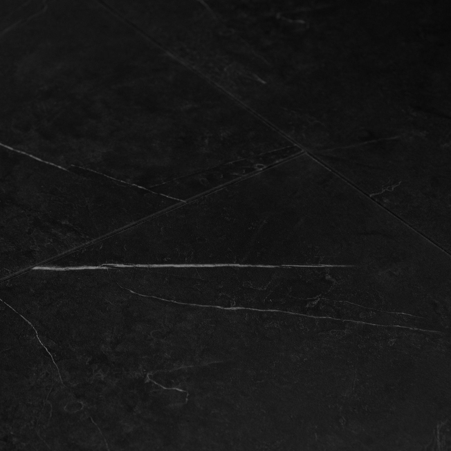 Leader-Tec | Black Marble - Prime+ Tile SPC Rigid Core Vinyl Sample - LT-3993 (SKU-345264)